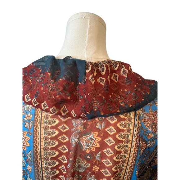 Zara Multicolor Maxi Dress - Picture 11 of 15